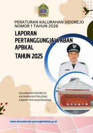 PERKAL LPJ REALISASI APBKAL 2025